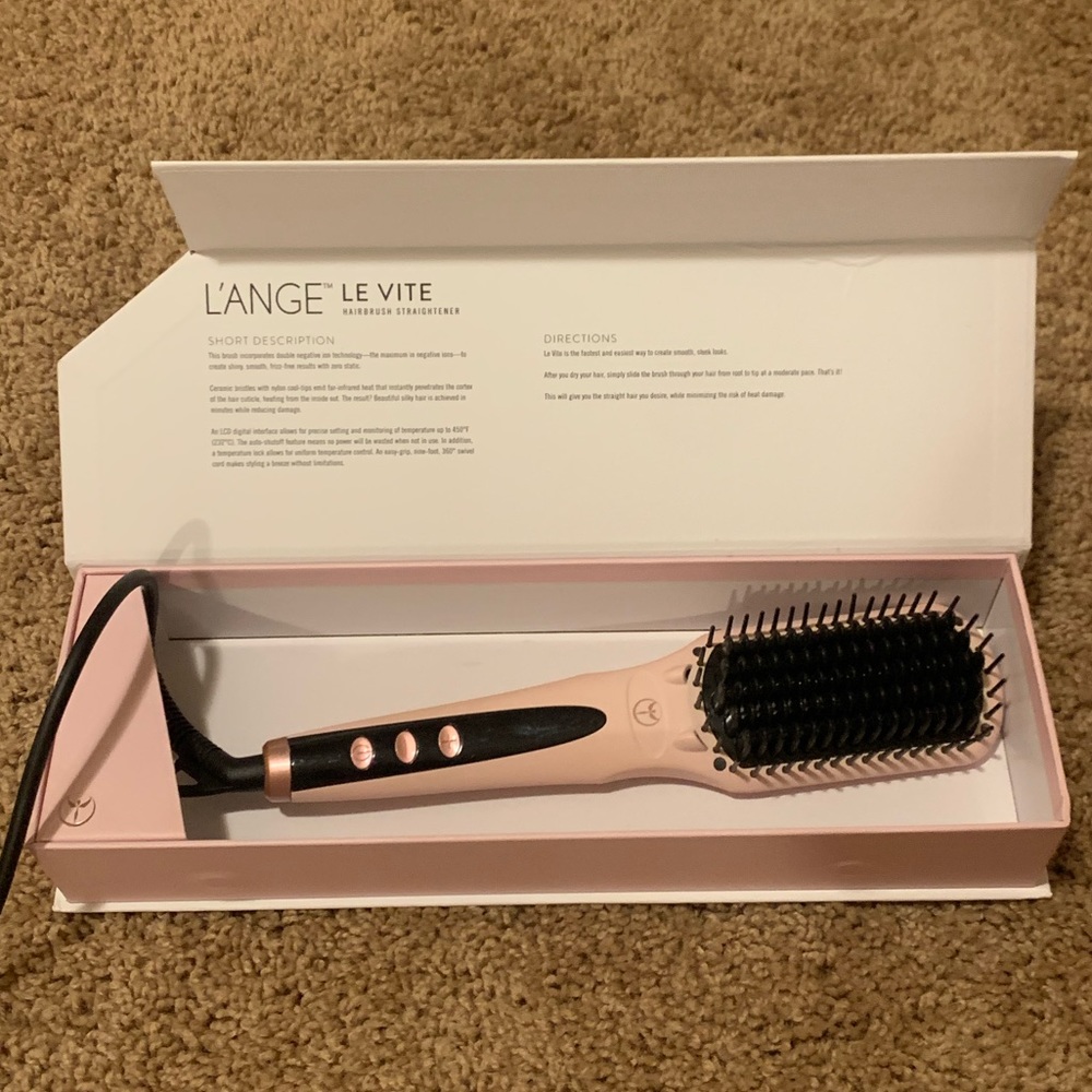 Hairbrush Straightener